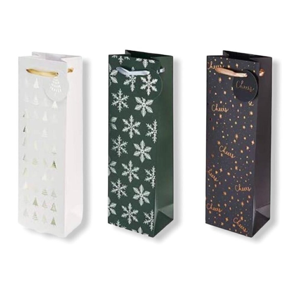 Cakewalk Assorted Bottle Wine Bags (x 5)